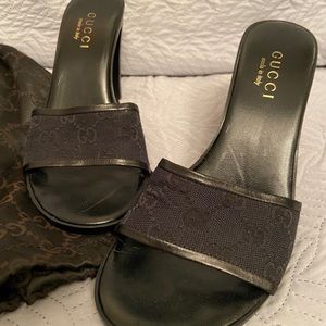 Authentic Gucci high heel shoes